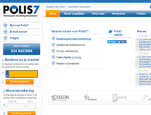 Tablet Screenshot of polis7.nl